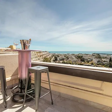 Luxury Duplex Naturiste Sea View *