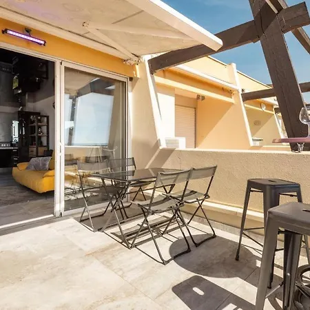 Luxury Duplex Naturiste Sea View *