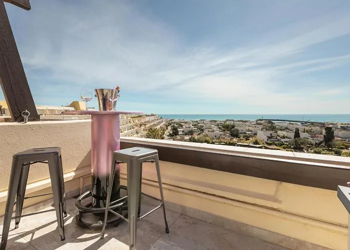 Luxury Duplex Naturiste Sea View *